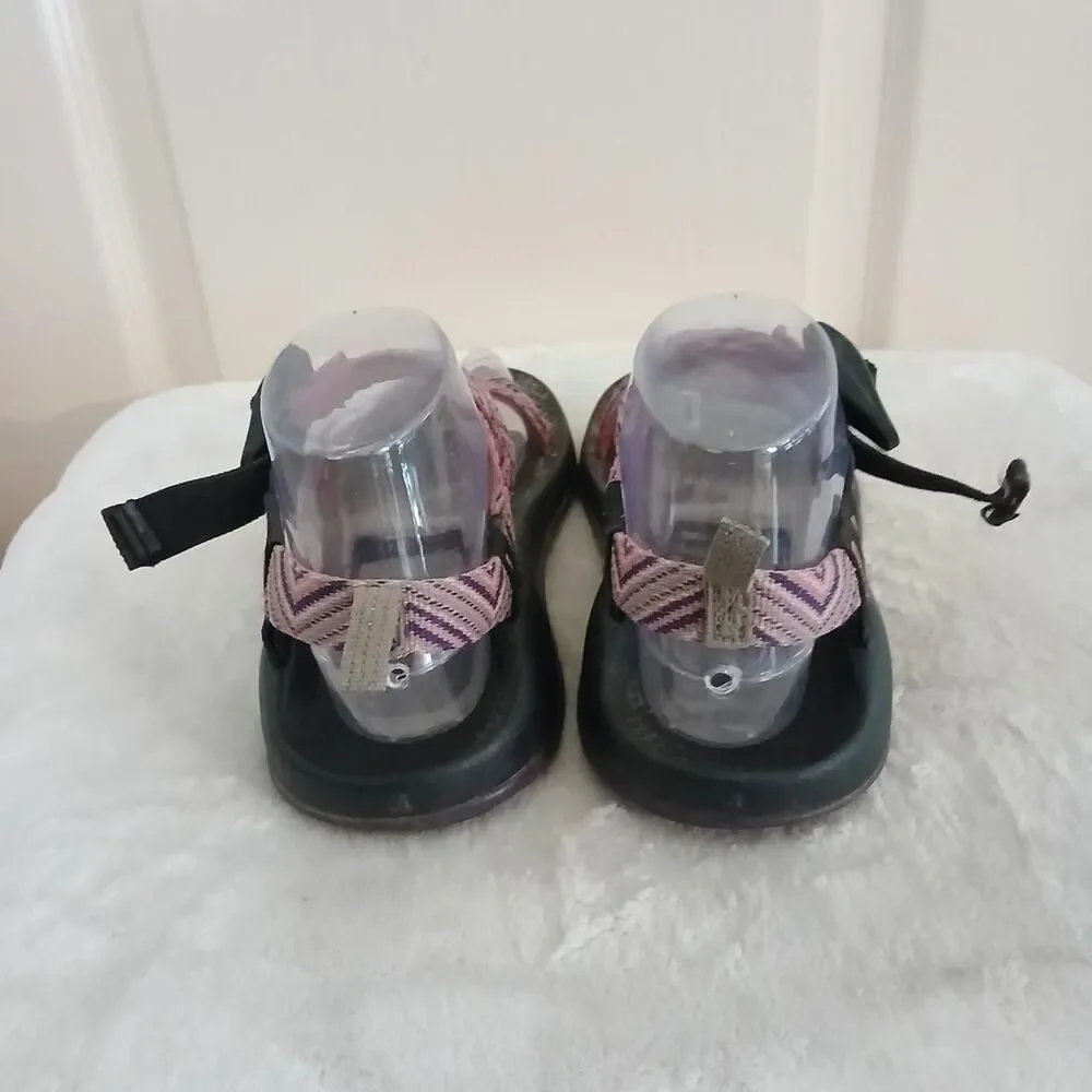 Chaco Kids Z/1 EcoTread Geometric Double Strap Sandals Girls 4 Gorpcore Barbie